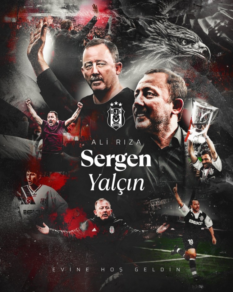 KOK捕鱼-贝西克塔斯官宣亚尔钦接任主帅 接替昨日遭解职的索尔斯克亚