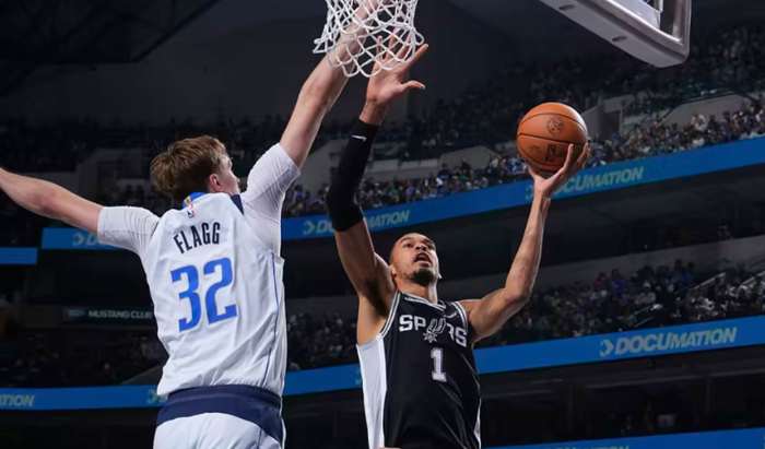 KOK捕鱼-双状元宿敌初显!文班29+11率队双杀独行侠,弗拉格空砍32+6|文班亚马|马刺|圣安东尼奥马刺队|维克托-文班亚马|达拉斯独行侠队_新浪体育_新浪新闻