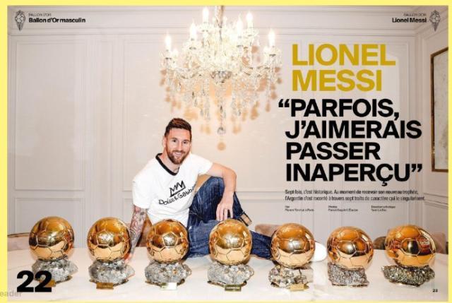 KOK集团-梅西:不介意是否成为世界第一,已学会承受失败