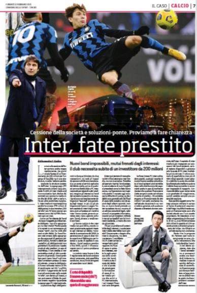 KOK真人-【揭秘】为什么国际米兰很难借到钱?