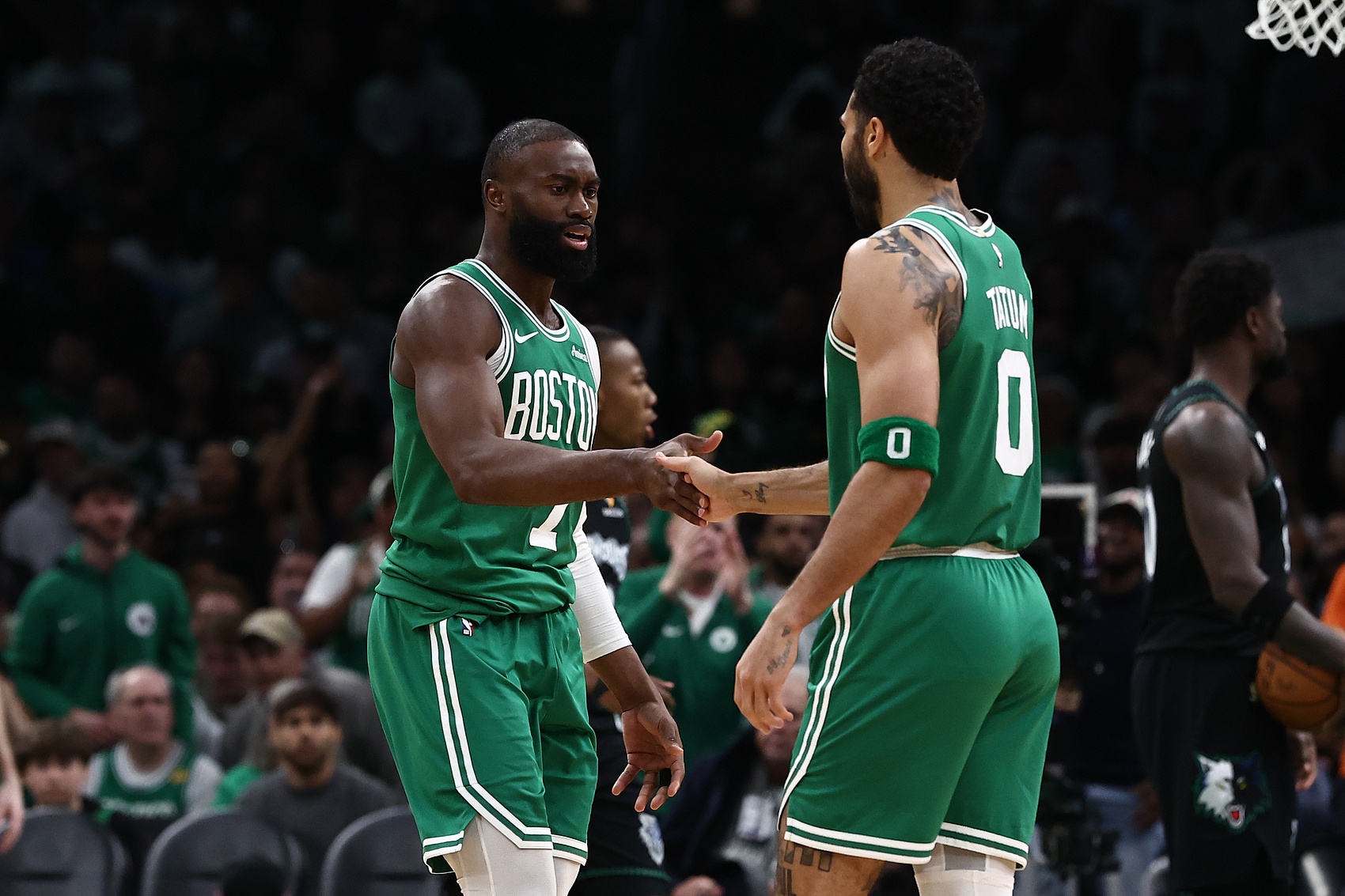 KOK百家乐-相得益彰！布朗和塔图姆一起出战时场均28分 五次30+两次40+